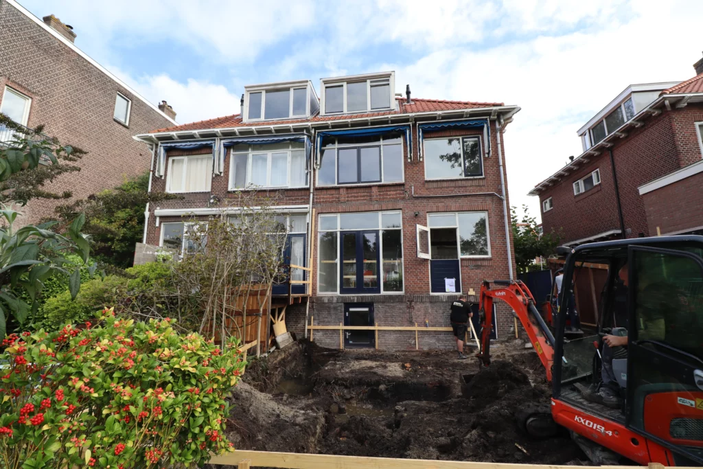 Bouwblog verbouwing jaren 30 woning uitgraven