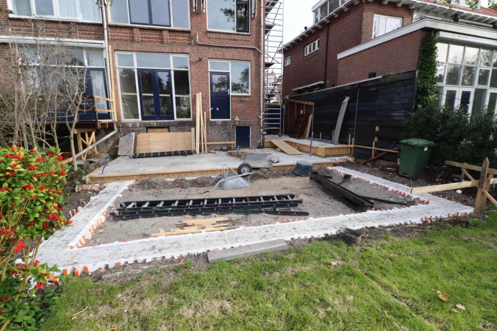 Bouwblog verbouwing jaren 30 woning beton getort