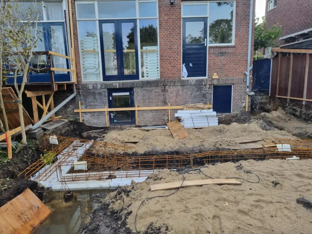 Bouwblog verbouwing jaren 30 woning start fundering