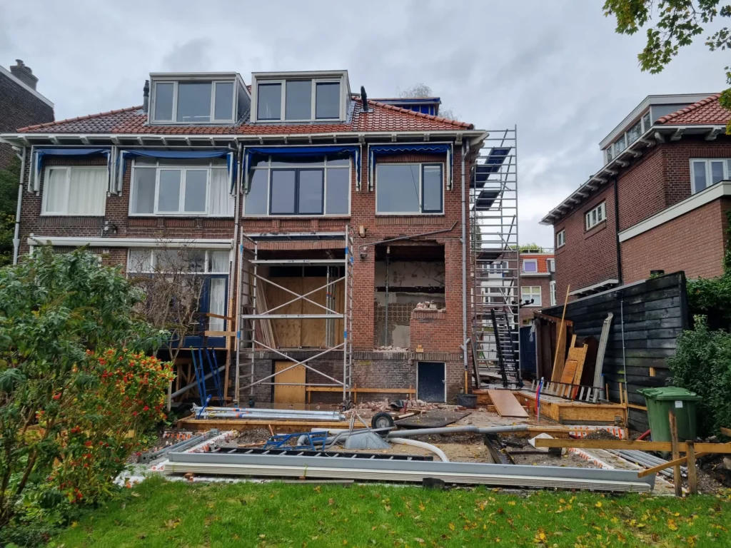 Bouwblog verbouwing jaren 30 woning kozijnen verwijder