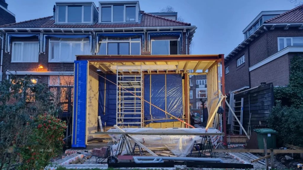 Bouwblog verbouwing jaren 30 woning progressie ruwbouw