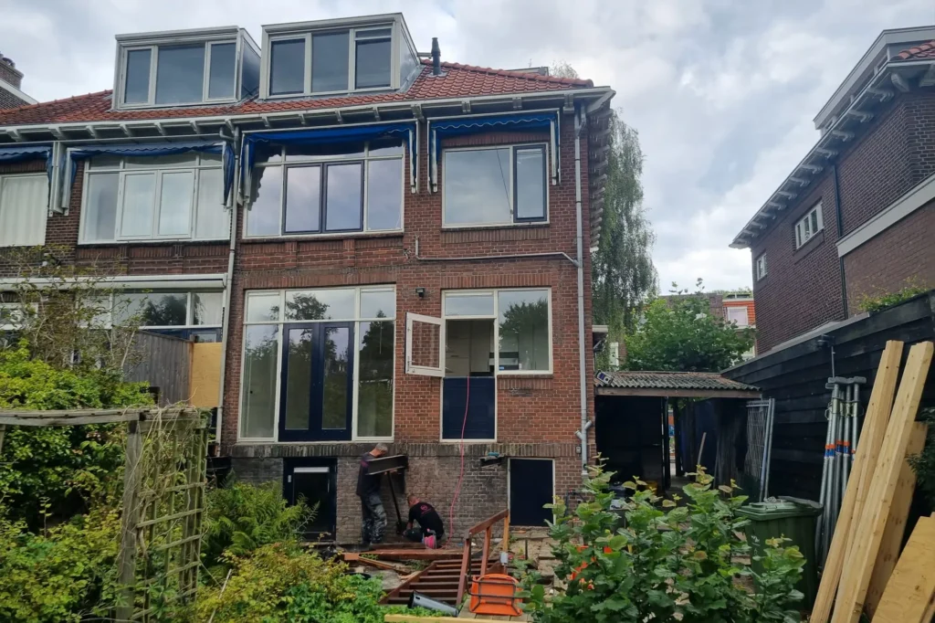 Bouwblog verbouwing jaren 30 woning achter gevel